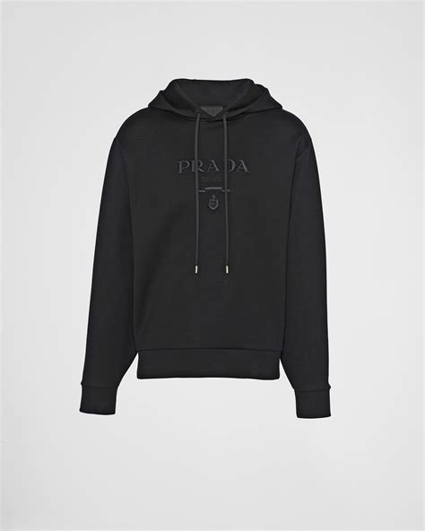 black prada shirt women's|women's Prada hoodies.